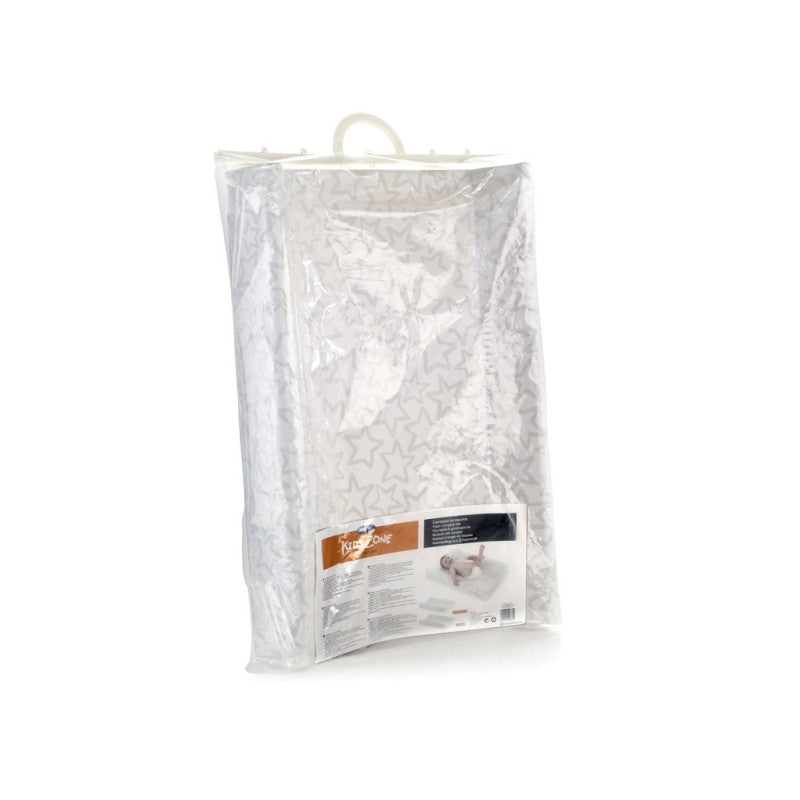 Saltea de înfășat Jane 67x43x10cm cu Model Stele pentru Bebelusi