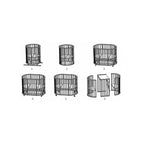 Patut din lemn - SKV-Company SKV-10 (108001) Alb