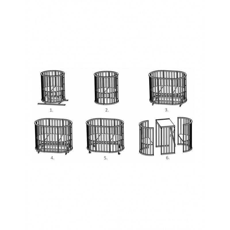 Patut din lemn - SKV-Company SKV-10 (108001) Alb