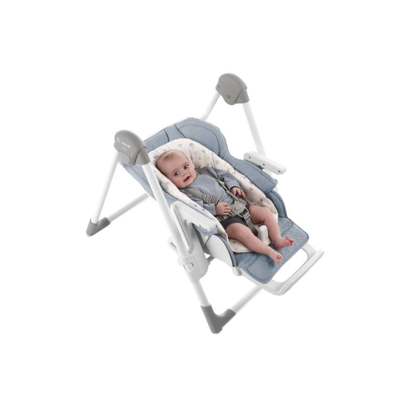 Scaun de Masă Reglabil Jane Mila Albastru deschis - Multifuncțional pentru Bebelus