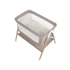 Pătuț Co-Sleeper Jane Woods Bej – Design Elegant și Funcțional - IlincaStyle