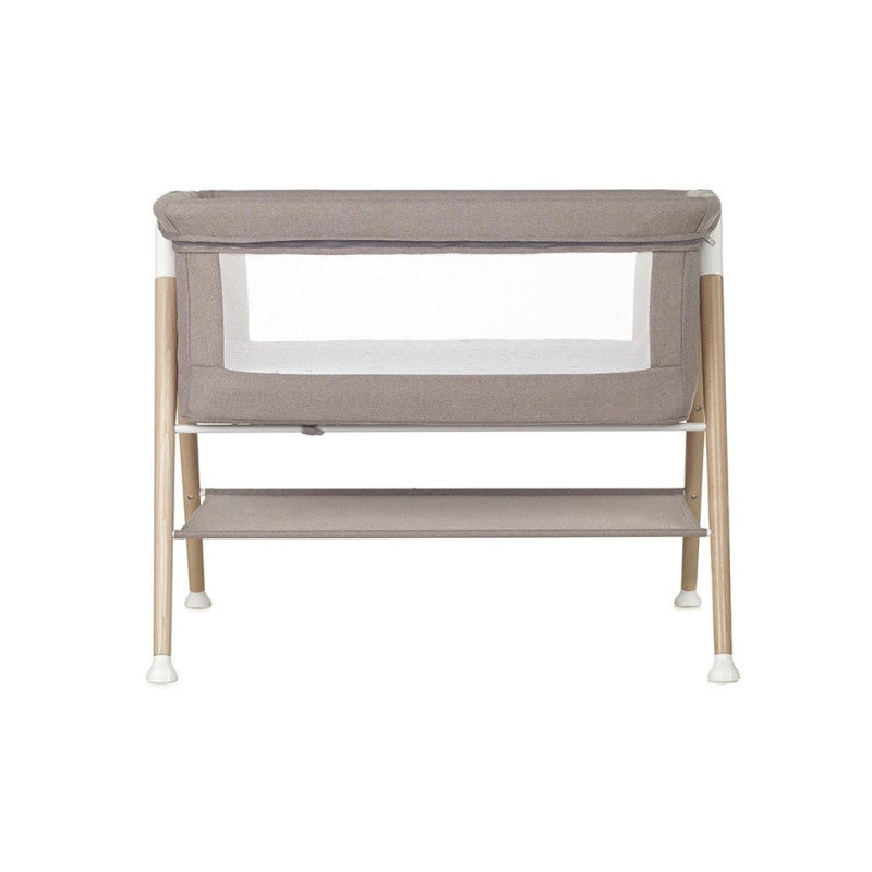 Pătuț Co-Sleeper Jane Woods Bej – Design Elegant și Funcțional