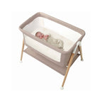 Pătuț Co-Sleeper Jane Woods Bej – Design Elegant și Funcțional - IlincaStyle