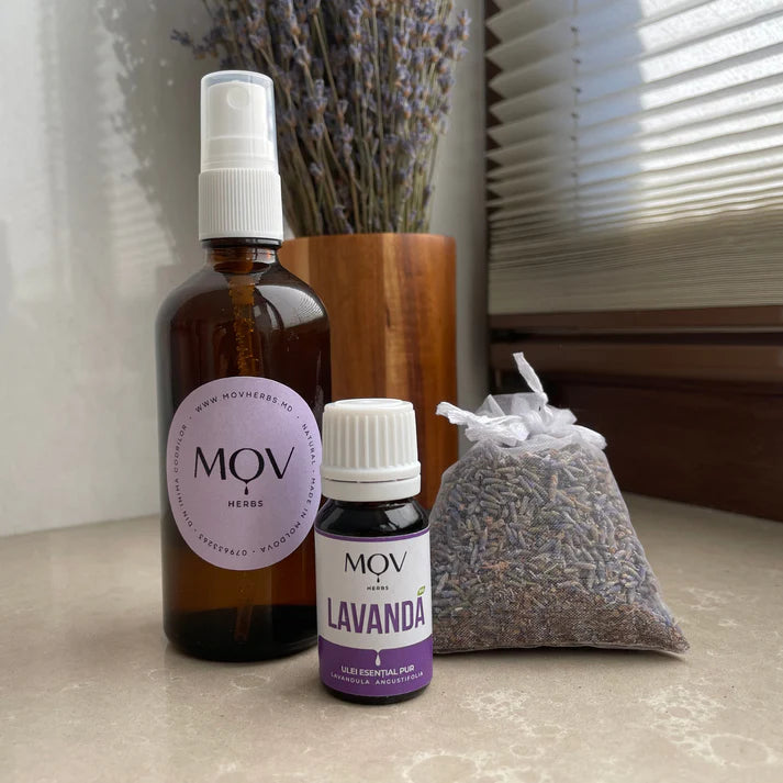 Set Cadou Mov Lavandă