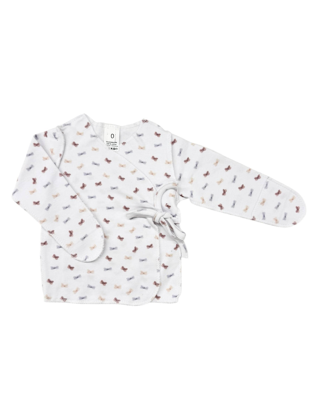 Bluză pentru prematuri din bumbac organic