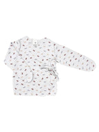 Bluză pentru prematuri din bumbac organic