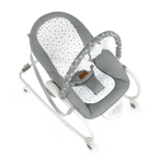 Balansoar Jane Evolution Gri – Rocker Reglabil cu Vibrații și Melodii