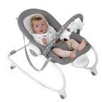 Balansoar Jane Evolution Gri – Rocker Reglabil cu Vibrații și Melodii