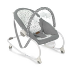 Balansoar Jane Evolution Gri – Rocker Reglabil cu Vibrații și Melodii