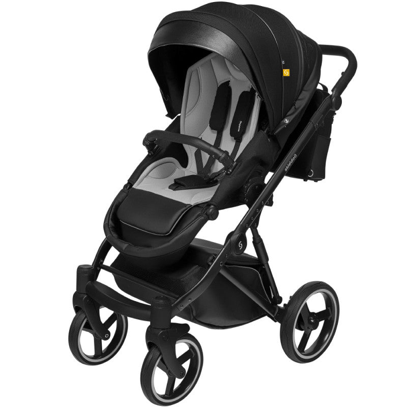 Cărucior 2in1 Skiddou Oslo Onyx Negru
