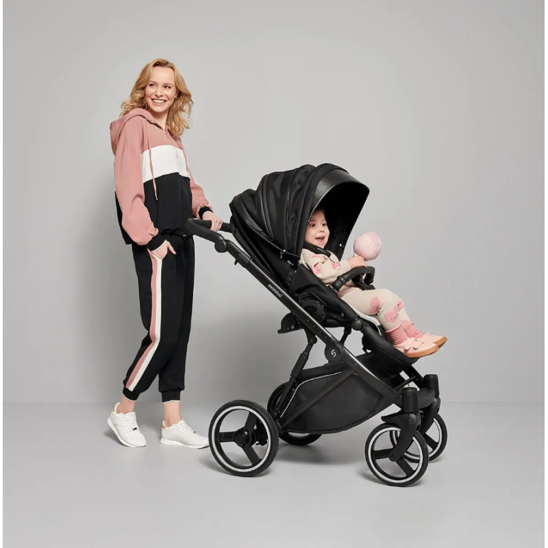 Cărucior 2in1 Skiddou Oslo Onyx Negru