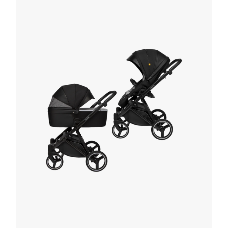 Cărucior 2in1 Skiddou Oslo Onyx Negru