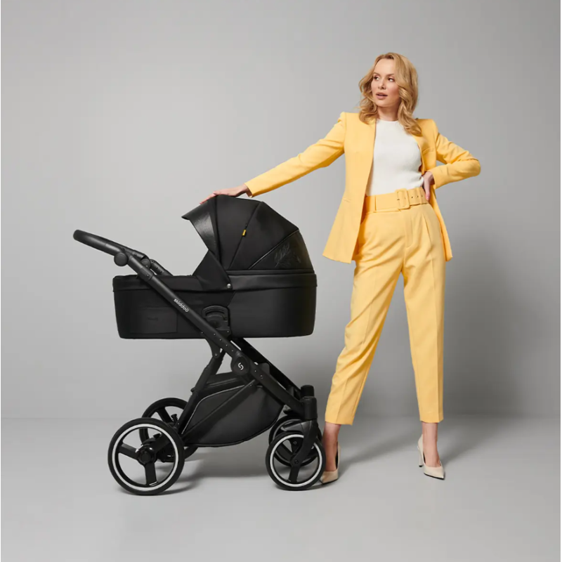 Cărucior 2in1 Skiddou Oslo Onyx Negru