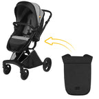 Cărucior 2in1 Skiddou Nasjo Nomadic Dream Gri Deschis