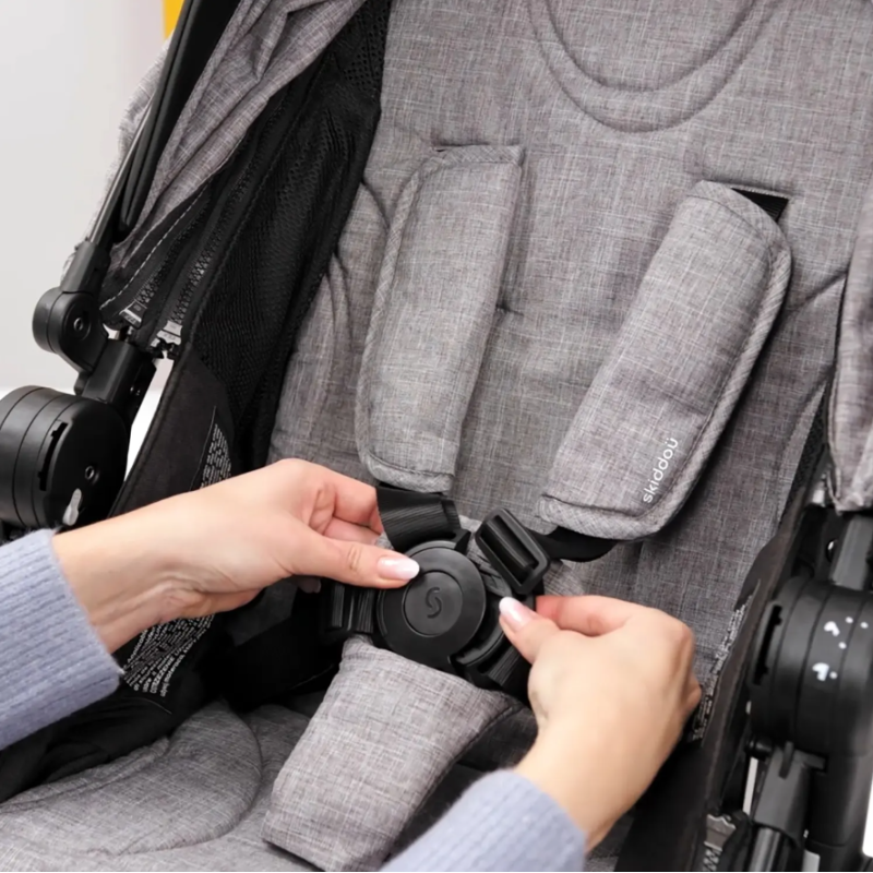 Cărucior 2in1 Skiddou Nasjo Nomadic Dream Gri Deschis