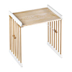 Pătuț transformabil Napoli Plus Alb+Natural