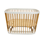 Pătuț transformabil Napoli Plus Alb+Natural