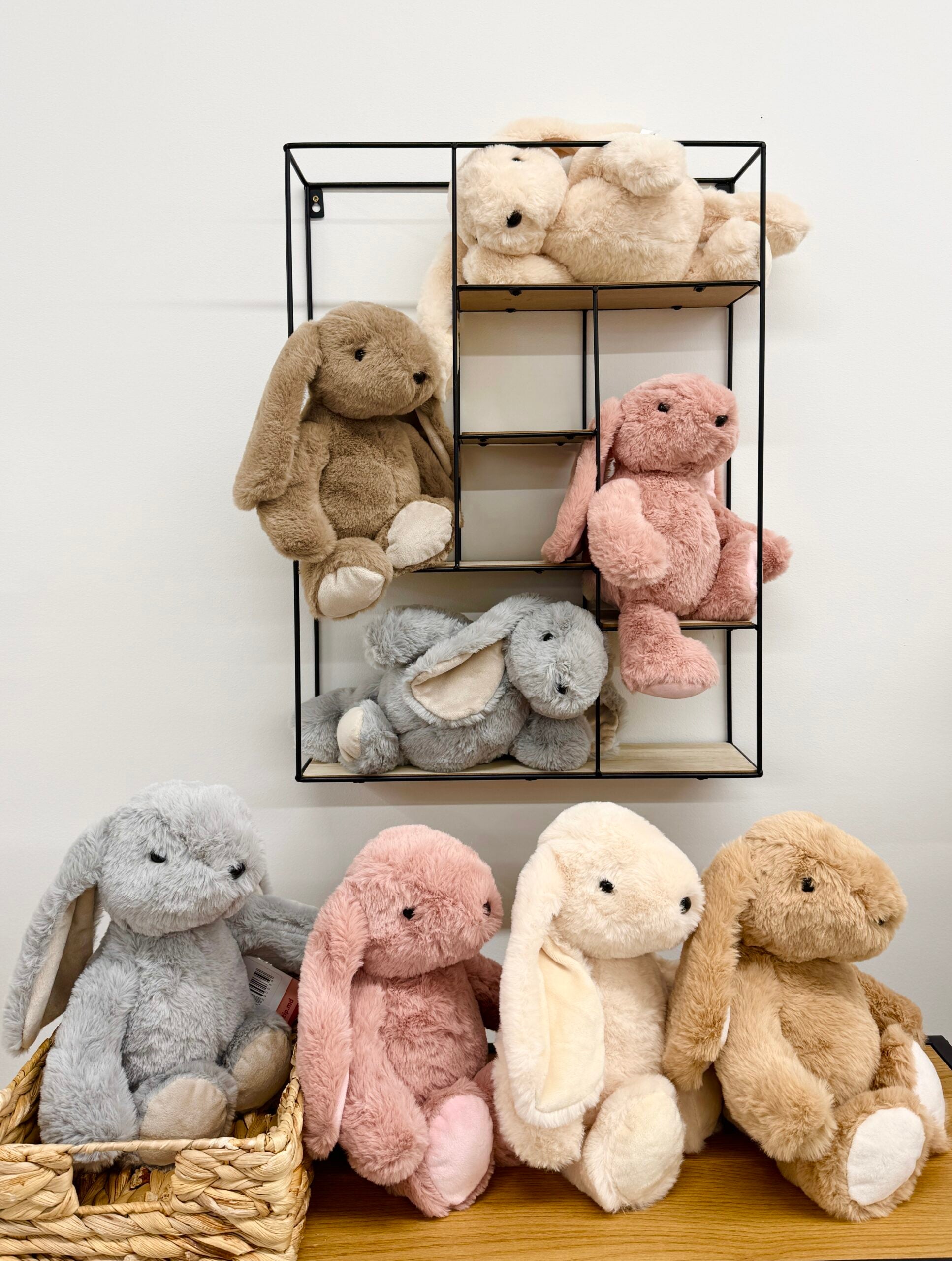 Iepuraș pluș copii 35 cm - jucărie moale și dragălaș