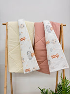 Plapuma 110/140cm matlasata vanil/ursulet