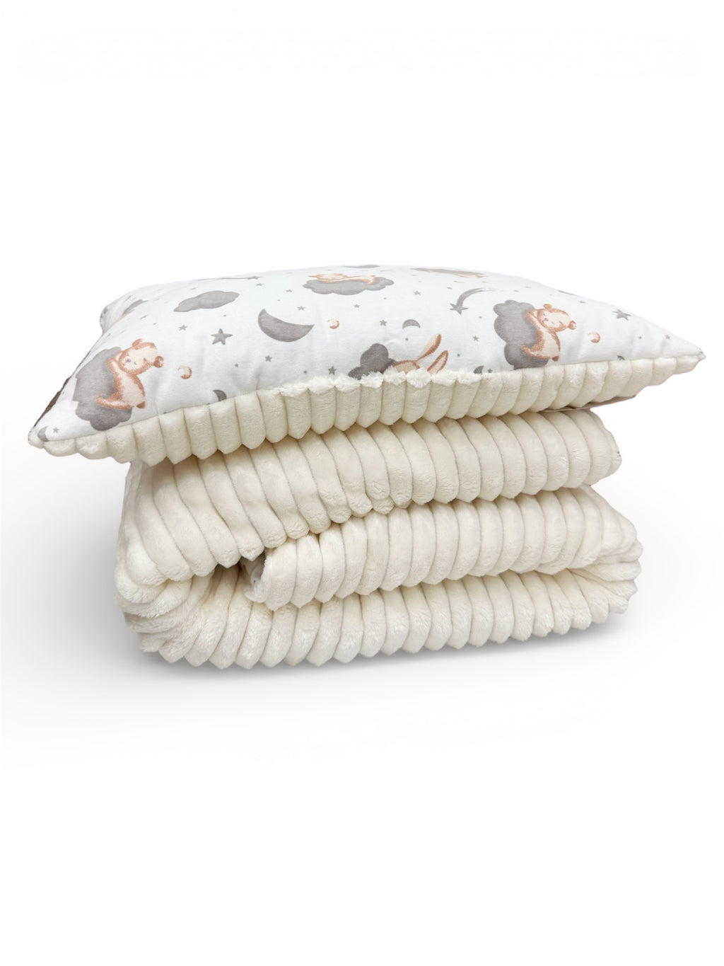 Set pernă cu plapumă pentru copii ursuleți