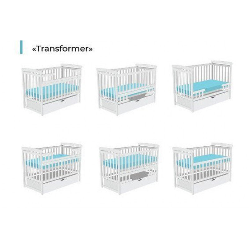 Patut transformer pentru bebelusi - Eucalyptus Lane Premium