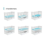 Patut transformer pentru bebelusi - Eucalyptus Lane Premium