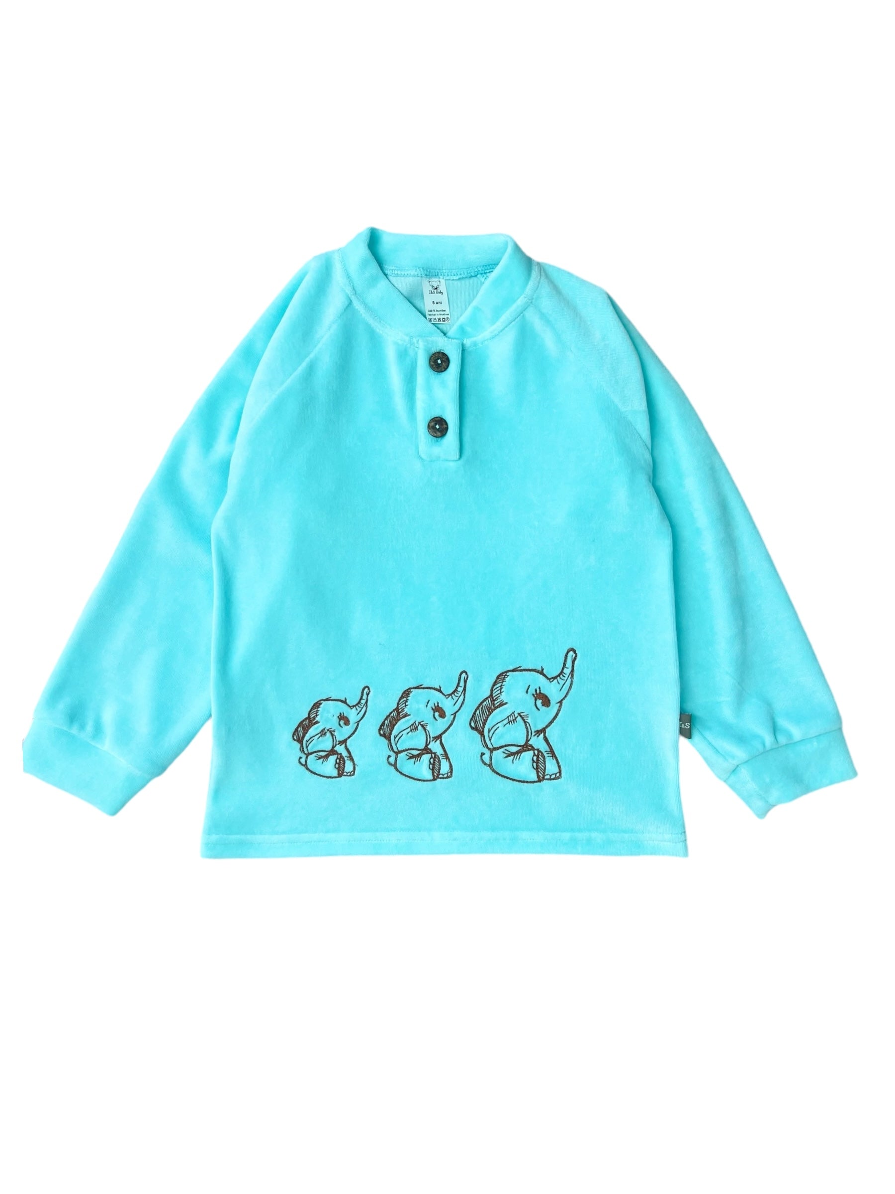 PIJAMA PENTRU COPII DIN CATIFEA