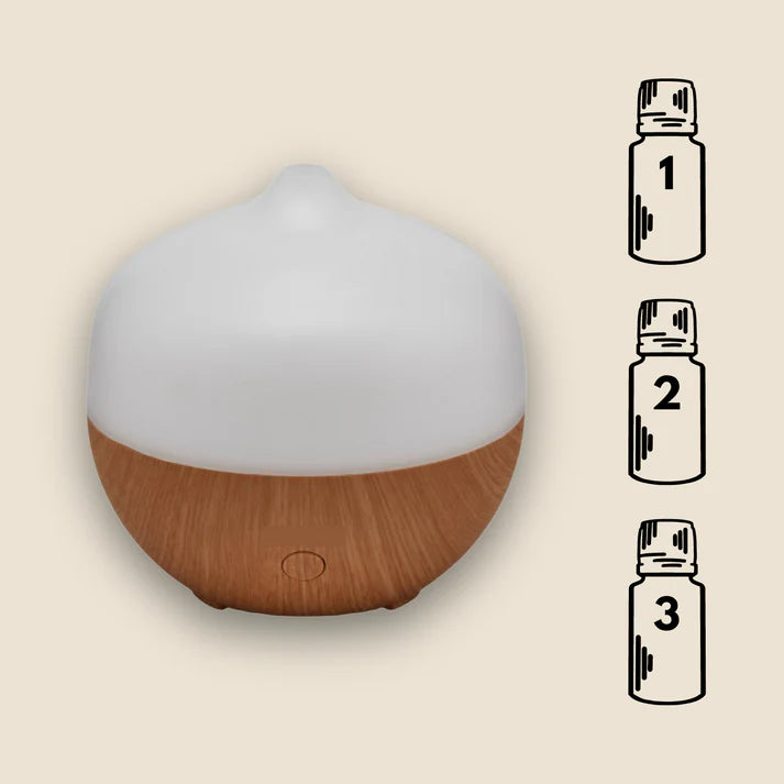 Set Difuzor Air Aromaterapie cu 3 Uleiuri