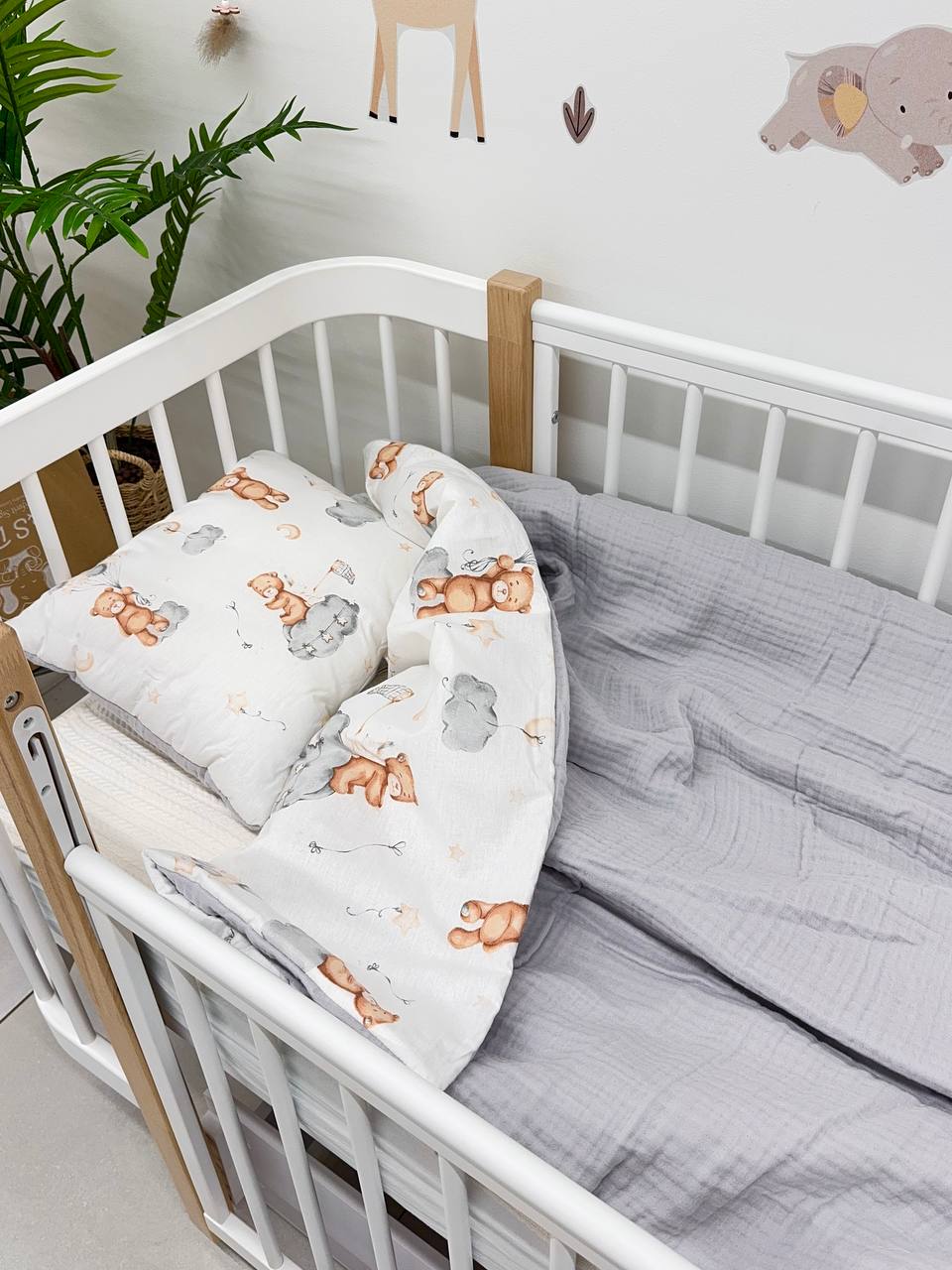 Plapumă Matlasată Ursuleț 120x100 cm