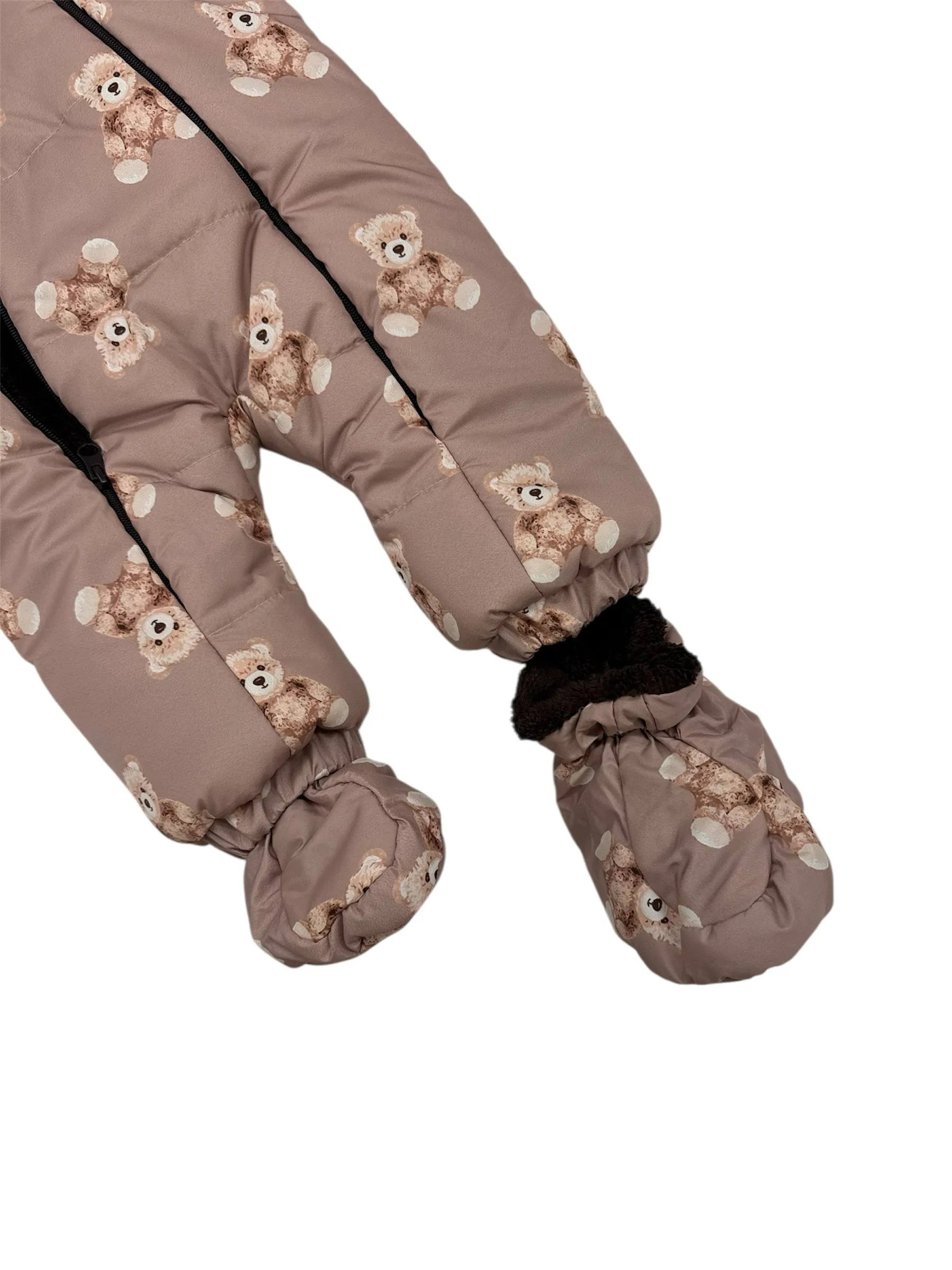 Salopeta sezon rece cu print ursuleți