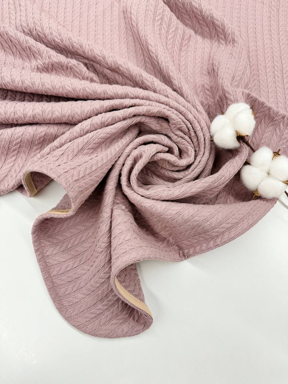 Cuvertură tricotată din bumbac pentru bebeluși 100x120 cm