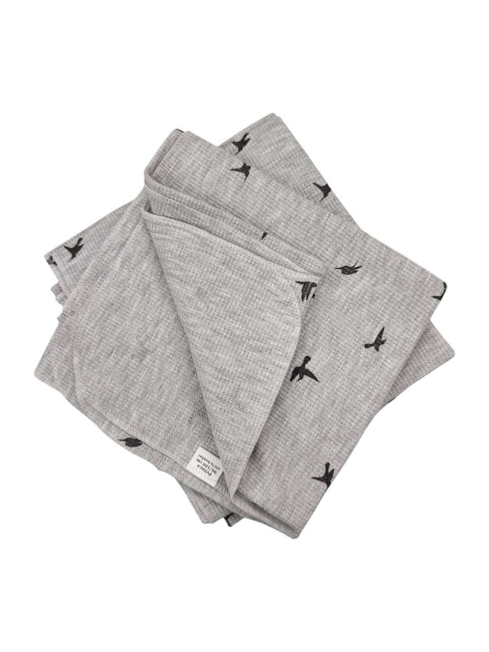 Pelincă Tricotată Bebe 100x90 cm – Moale, Călduroasă și Confortabilă