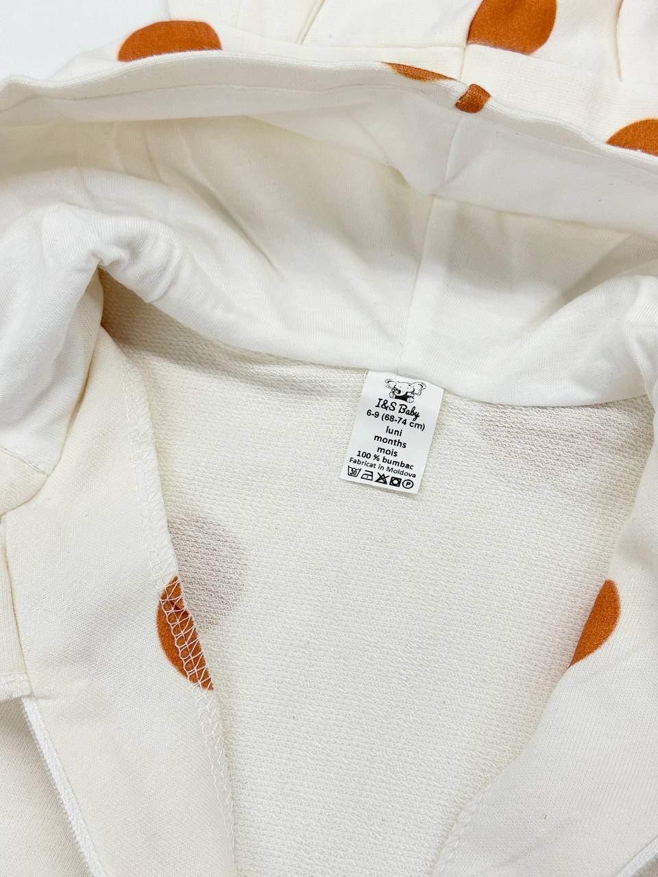 Salopetă bumbac organic bebeluși