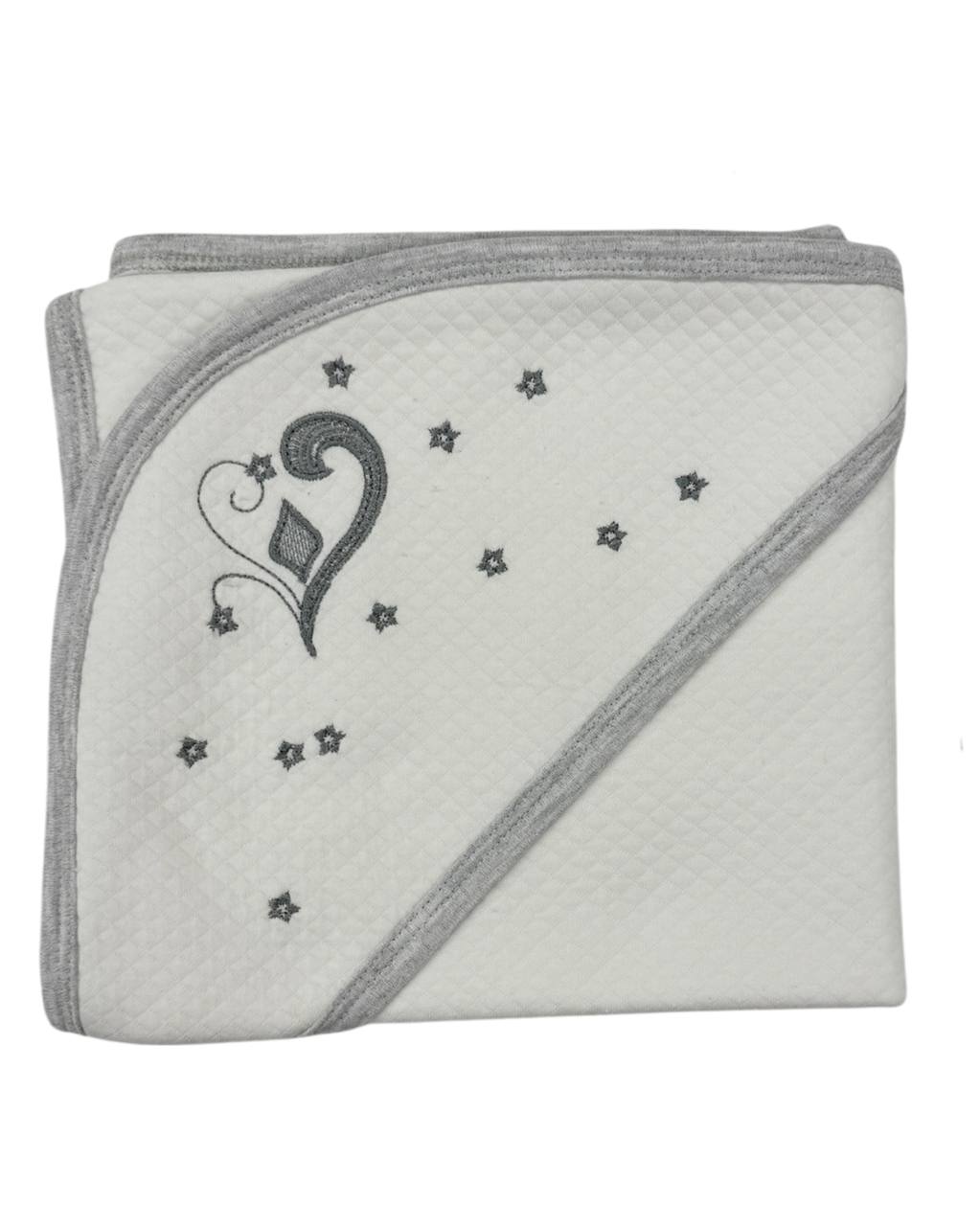 Set Nou-Născuți Gri Alb – 12 Articole Esențiale