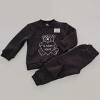 Costum gri închis cald "Te iubesc, Mami"