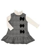 Rochiță Sarafan Elegantă Fetiță cu Maletă