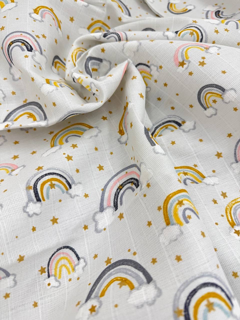 Pelincă Muselină Bebe 100x80 cm – Moale, Hipoalergenică și Absorbantă