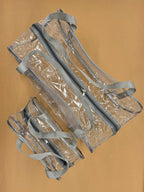 Set genti maternitate transparente din PVC