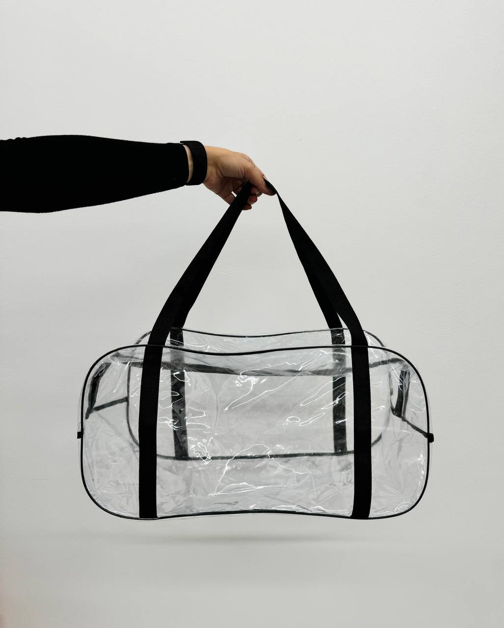 Set genti maternitate transparente din PVC