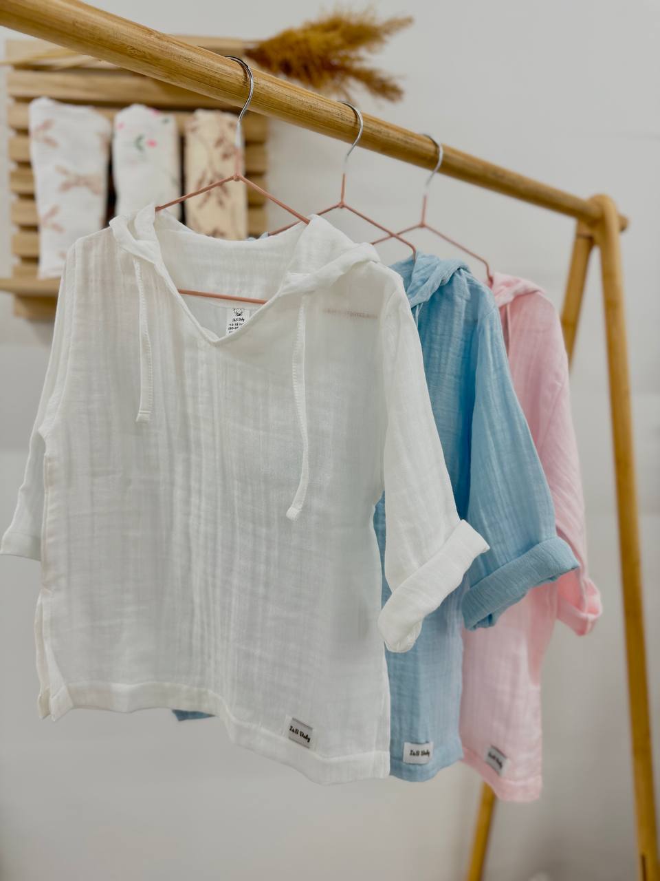 Cămașă pentru Plajă din Muselină