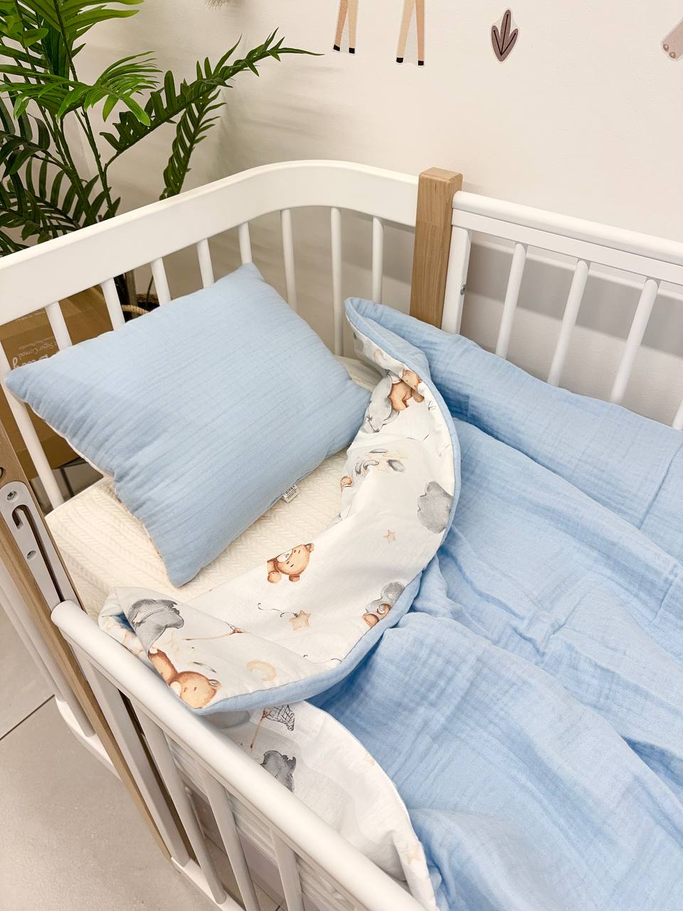 Plapumă Matlasată Ursuleț 120x100 cm