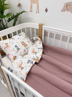 Set Plapumă și Pernă din Stofe Naturale