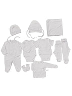 Set Nou-Născuți 0-3 Luni – Alb și Crem