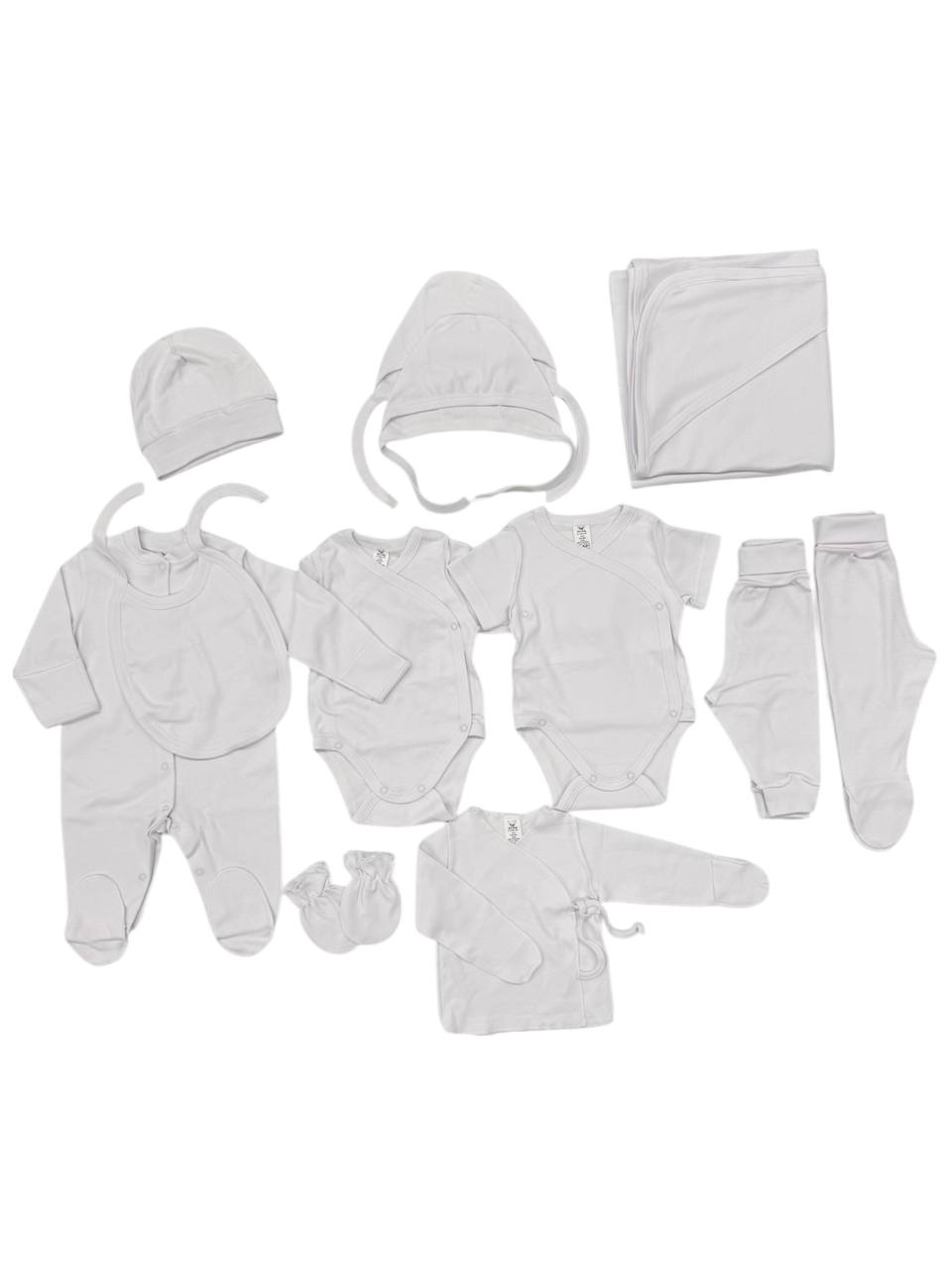 Set Nou-Născuți 0-3 Luni – Alb și Crem