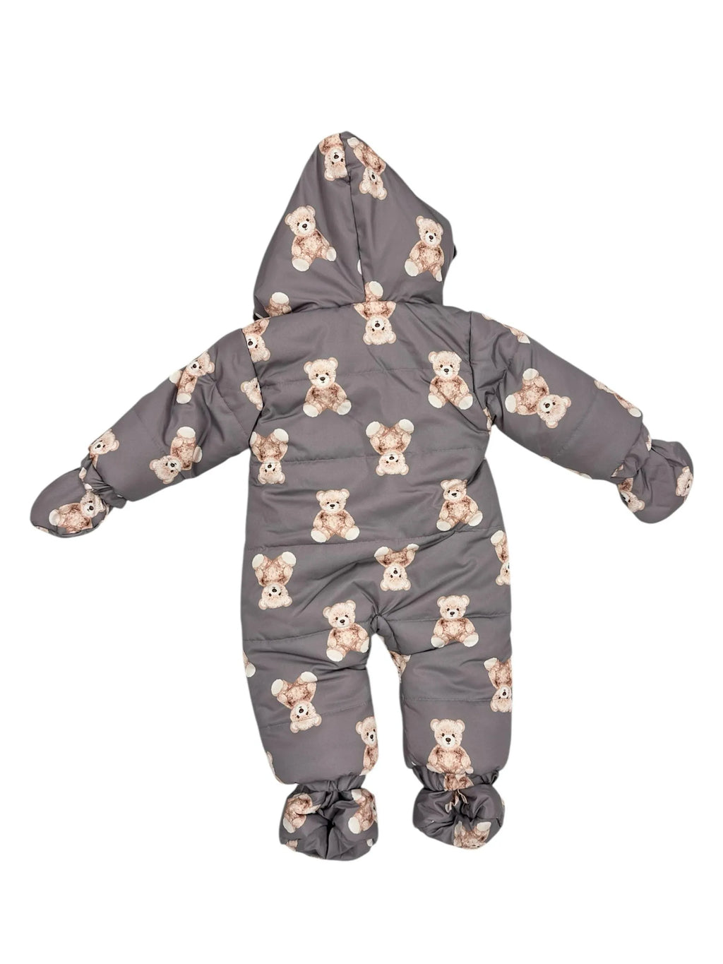 Salopeta sezon rece cu print ursuleți