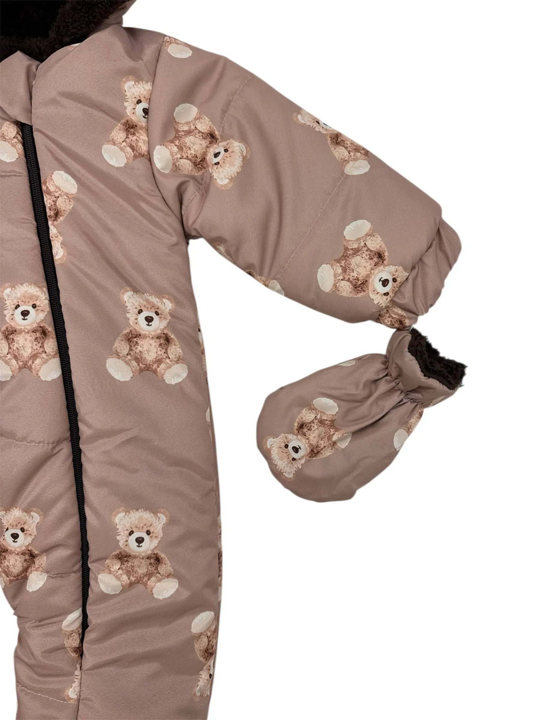 Salopeta sezon rece cu print ursuleți