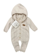 Salopetă cu Glugă Bej