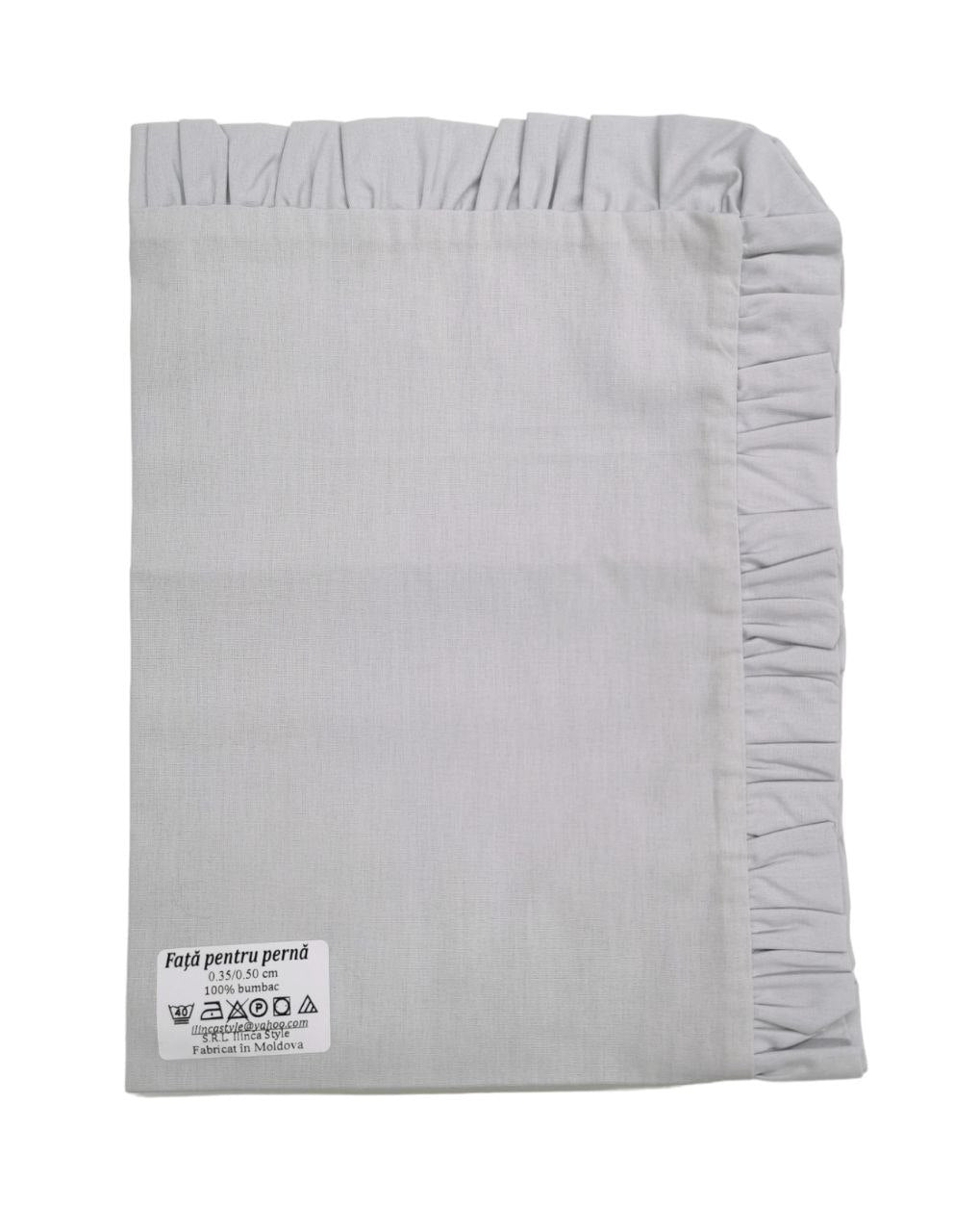 Husă pernă 35 × 50 cm – Volan - IlincaStyle