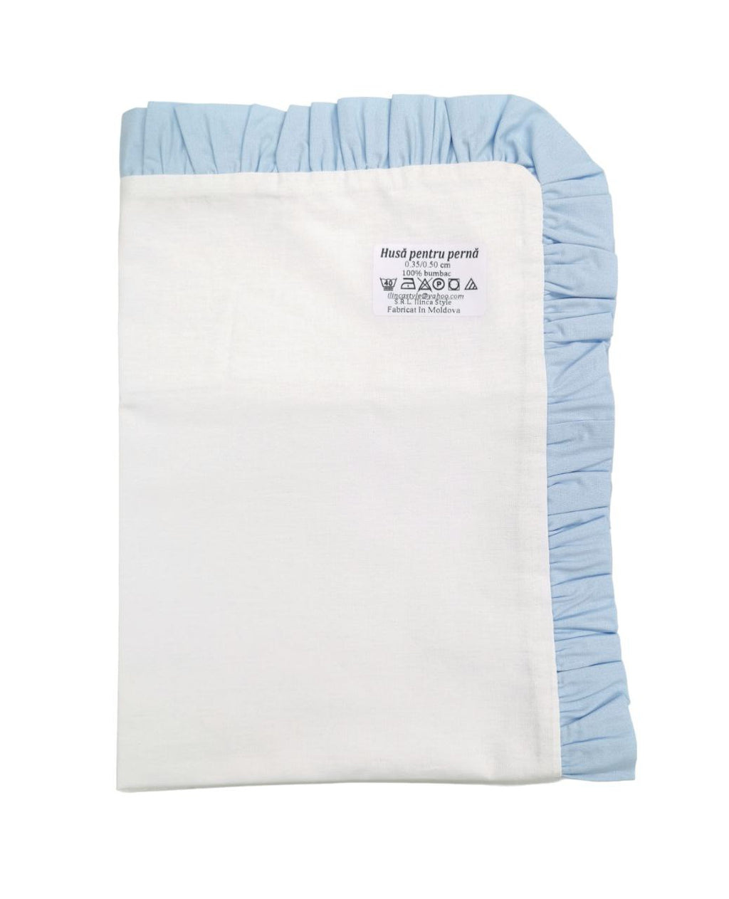 Husă pernă 35 × 50 cm – Volan - IlincaStyle