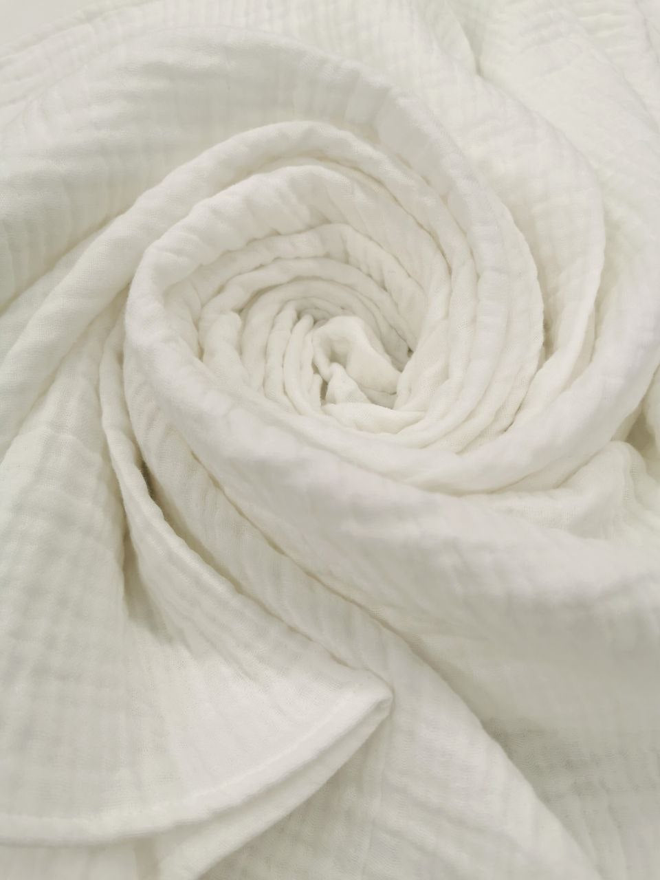 Muselina in 4 straturi ivory 100/100 cm - IlincaStyle